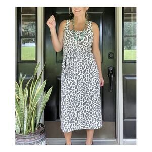 Leopard Midi Tank Dress